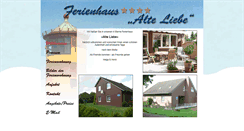 Desktop Screenshot of ferienhaus-alteliebe.de